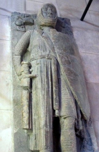 Knights Templar William Marshall, effigy in Temple Church, London