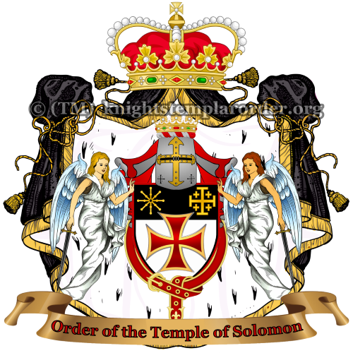 Official heraldic coat of arms of the Government of the Templar Order as a non-territorial Principality and sovereign subject of international law
